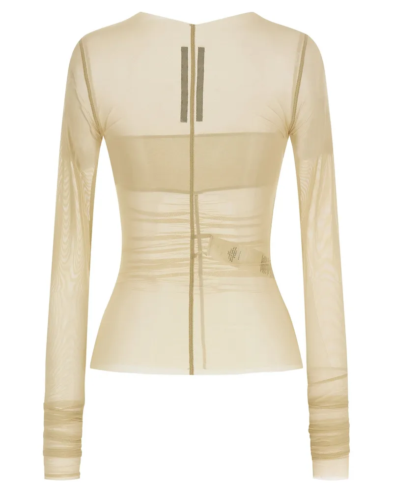 Rick Owens Temple Top — Cream Cream