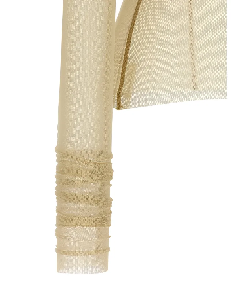 Rick Owens Temple Top — Cream Cream