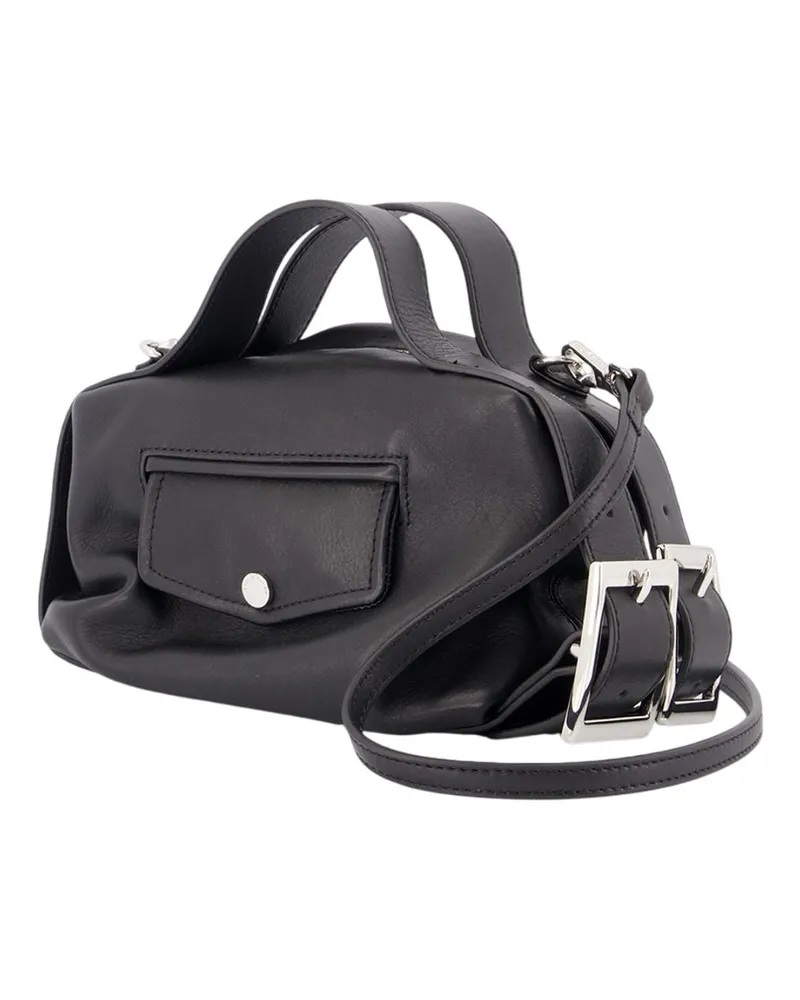 Simone Rocha Women's Mini Biker Purse -  Leather Black Calfskin Bags Handbags-Purses Black