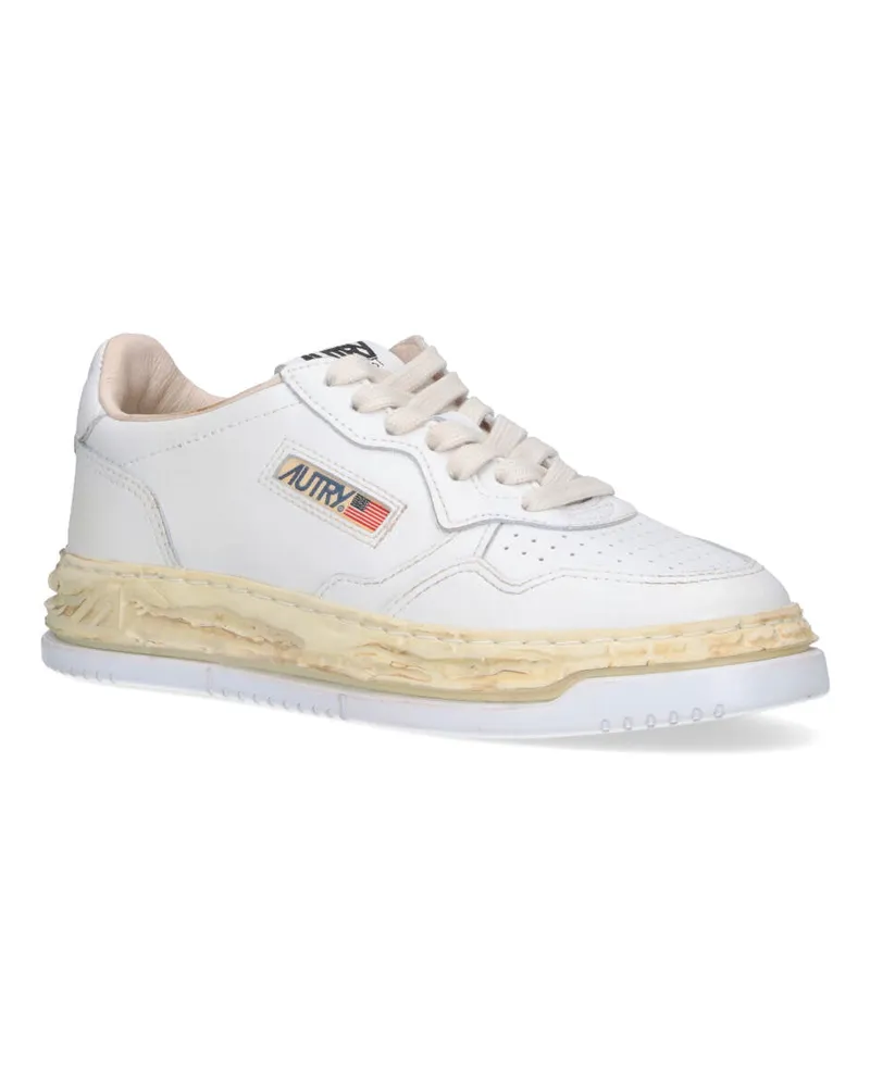 AUTRY Women's Sneakers White Upper: Cow Leather White