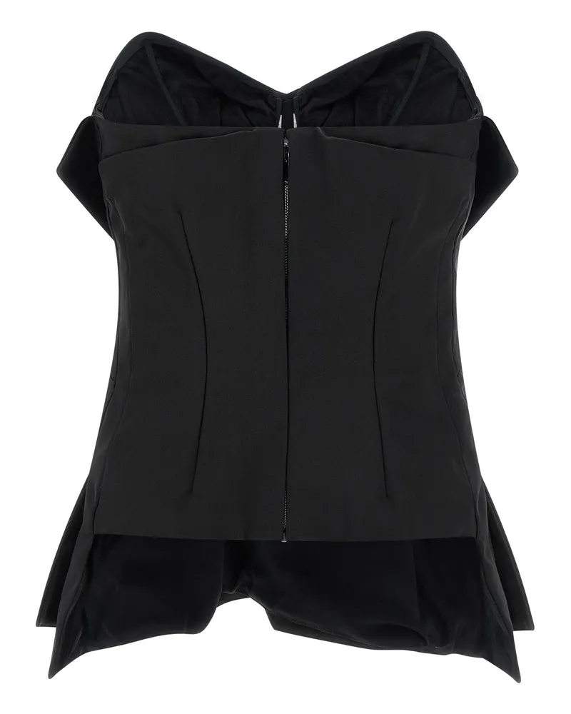 Alexander McQueen Women's Black Polyester Tank Tops Black