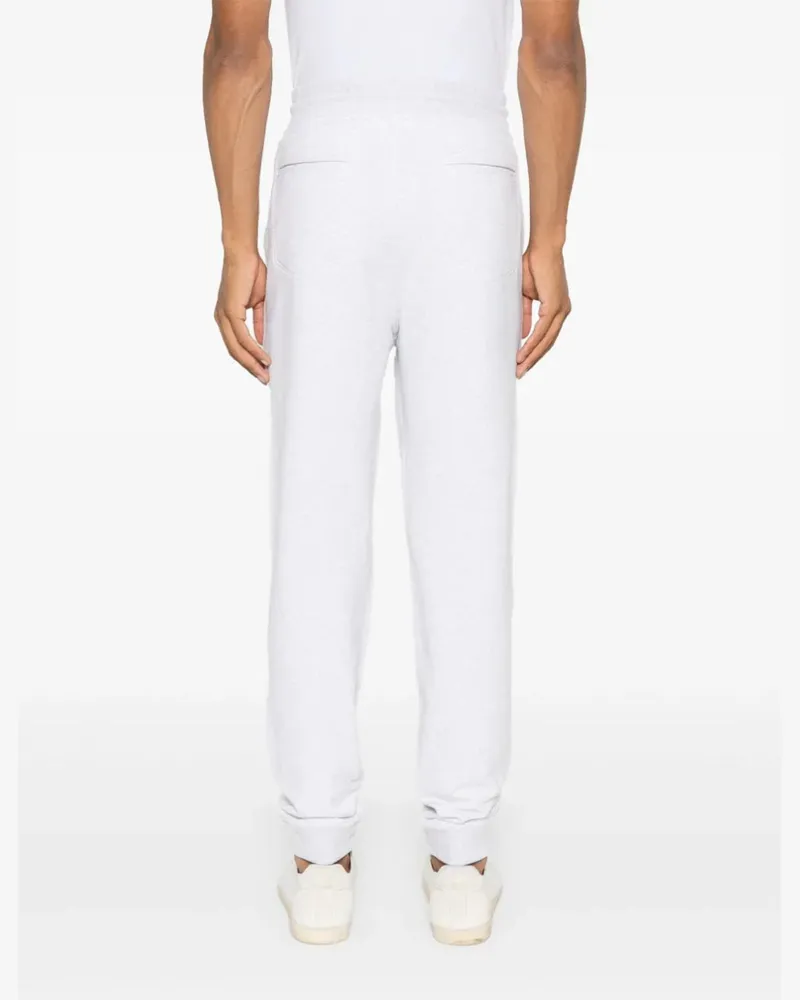 Brunello Cucinelli Men's Logo-Print Track Pants Aw24 M Grey