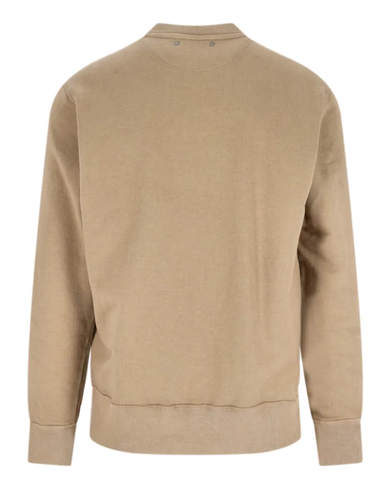 Golden Goose Men's Sweaters Beige Cotton Beige