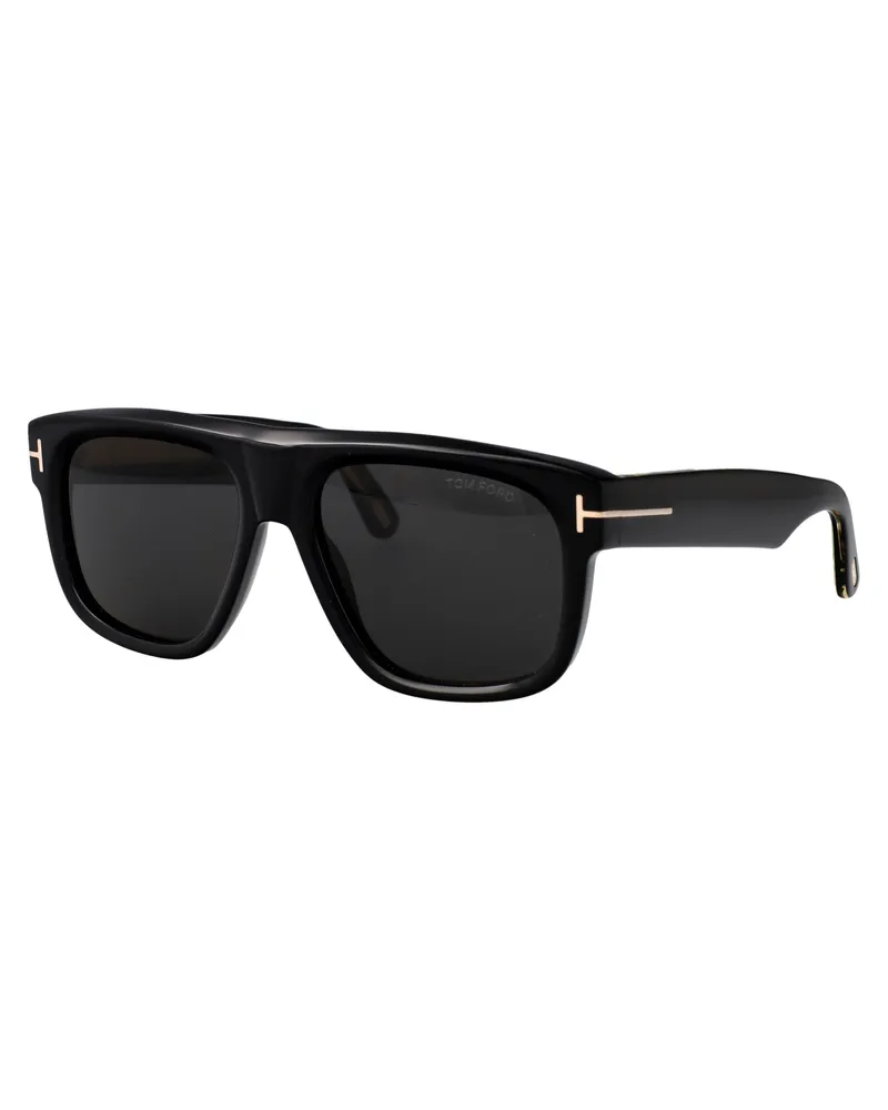 Tom Ford Men's Sunglasses Ft1201 Black Acetate Black