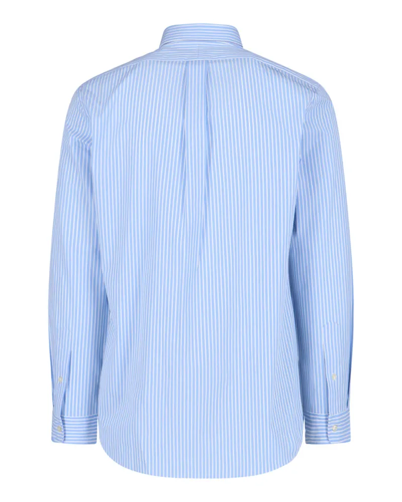 Ralph Lauren Men's Shirts Blue Cotton Blue