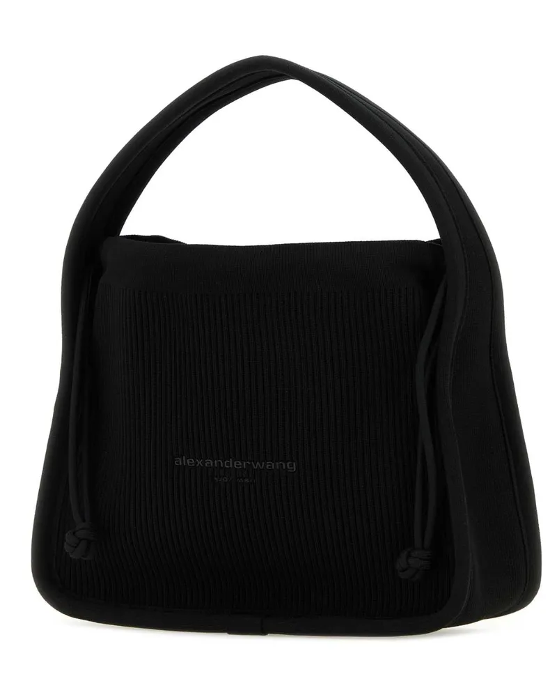 Alexander Wang Women's Black Fabric Small Ryan Handbag 001 Borse A Mano Bag Black