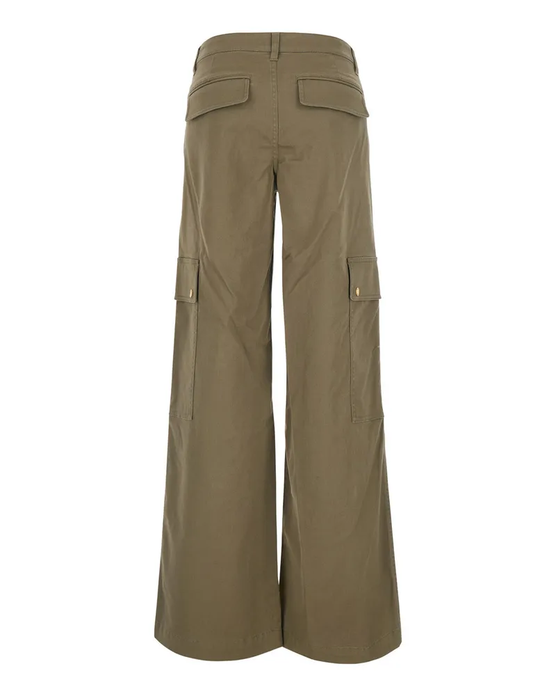 Michael Kors Women's Cargo Trousers Green Green