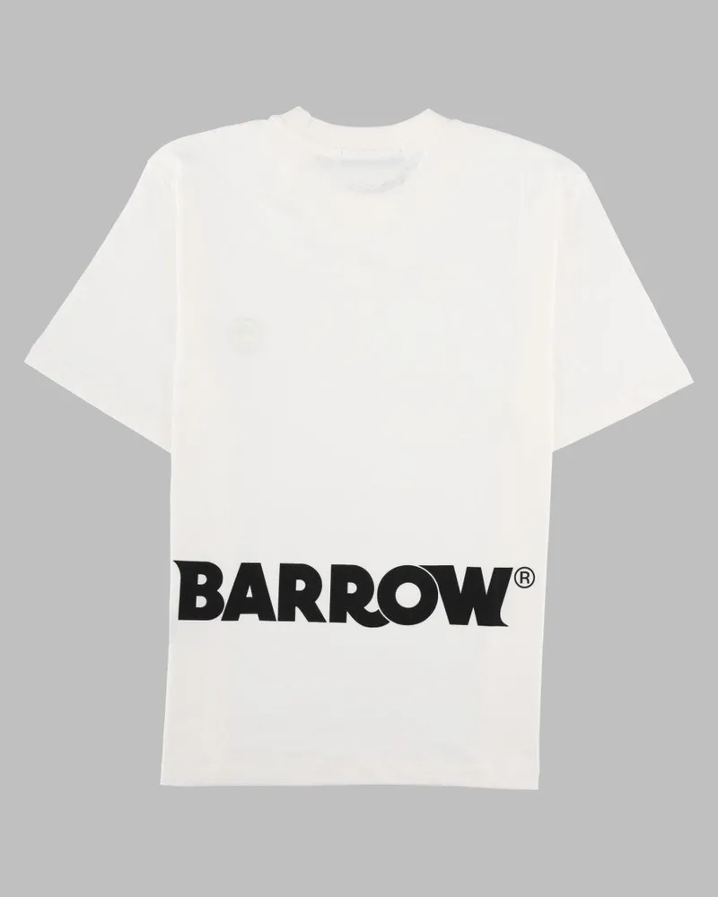 BARROW Logo-Embroidered T-Shirt — White White