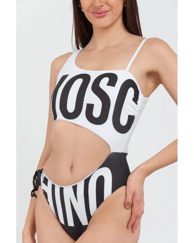 Moschino Women Multicolor Polyester One-Piece Swimsuit Clothing Multicolor