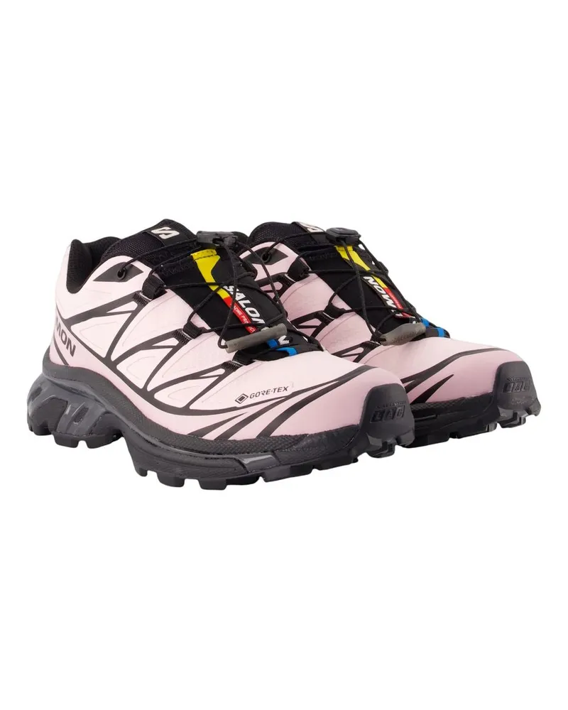 Salomon Unisex Xt-6 Gtx Sneakers -  Synthetic Pink Shoes Pink