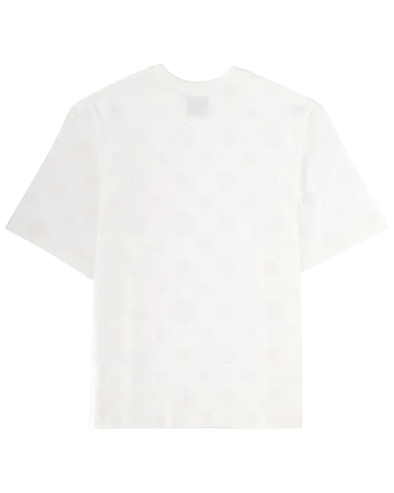 Casablanca Paris Monogram Appliqué T-Shirt — White White