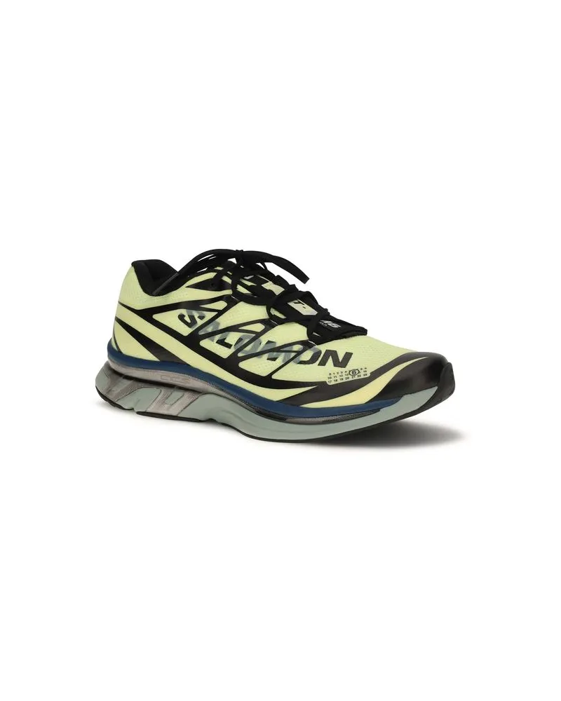 Maison Margiela Men's Bicolor Polyamide Athletic Sneakers Multicolor