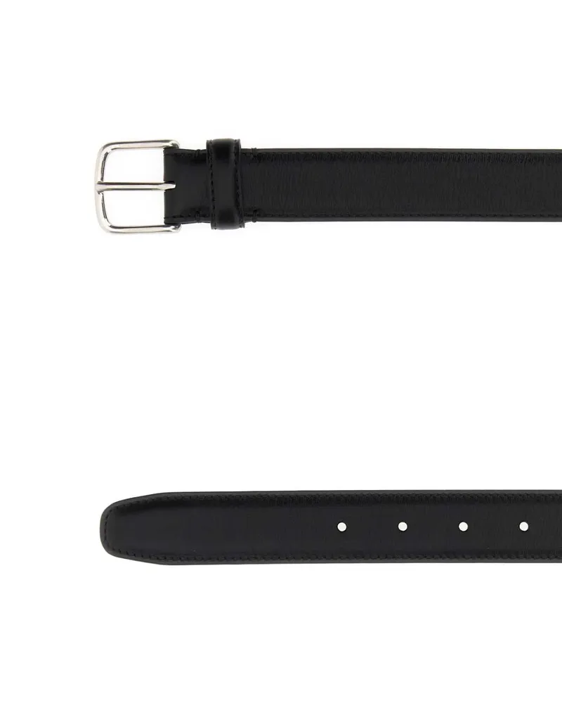 The Row Men's Classic Belt Blackans Cinture Black