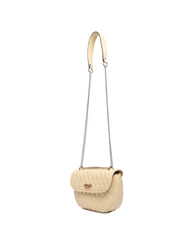 Guess Women's Crossbody Bag Yellow Polyurethane - Crossbody-Bags Yellow
