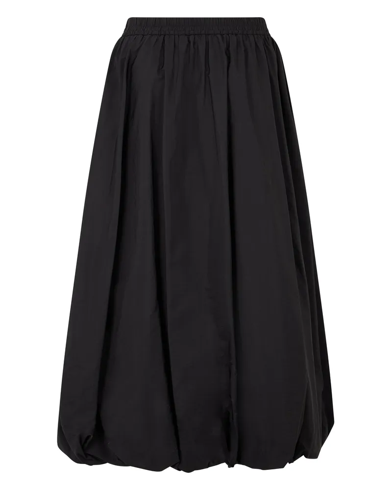 Max Mara Women Skirt Wide Flared Black Polyamide Black