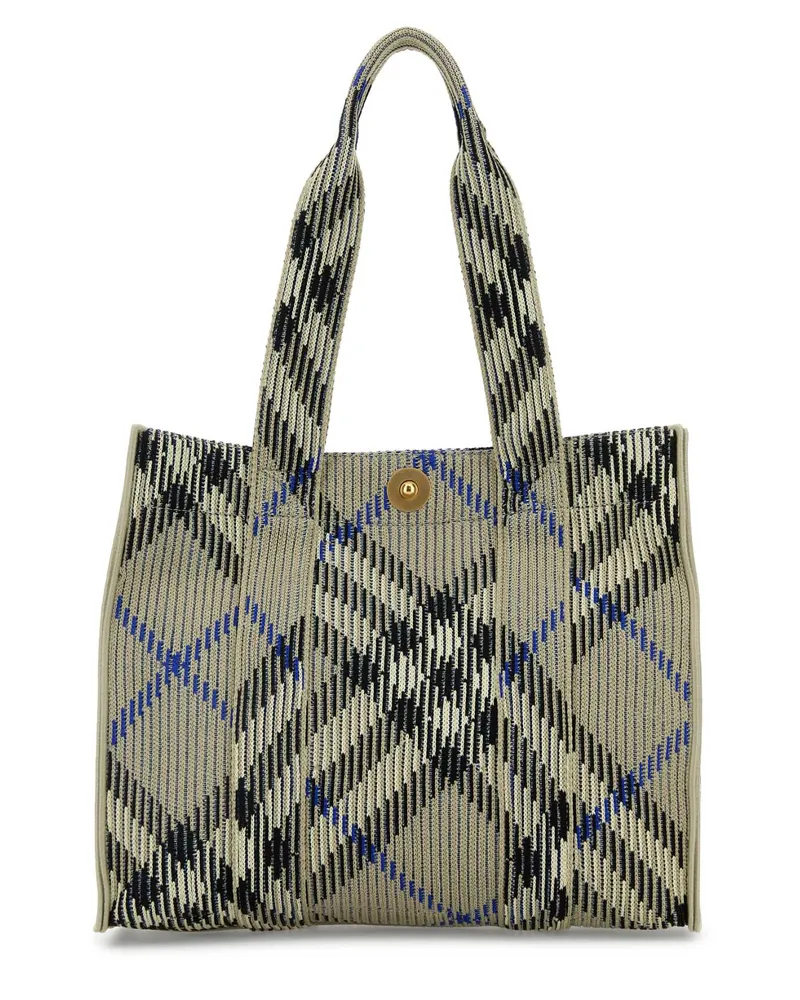 Burberry Knit Tote Bag — Beige Beige