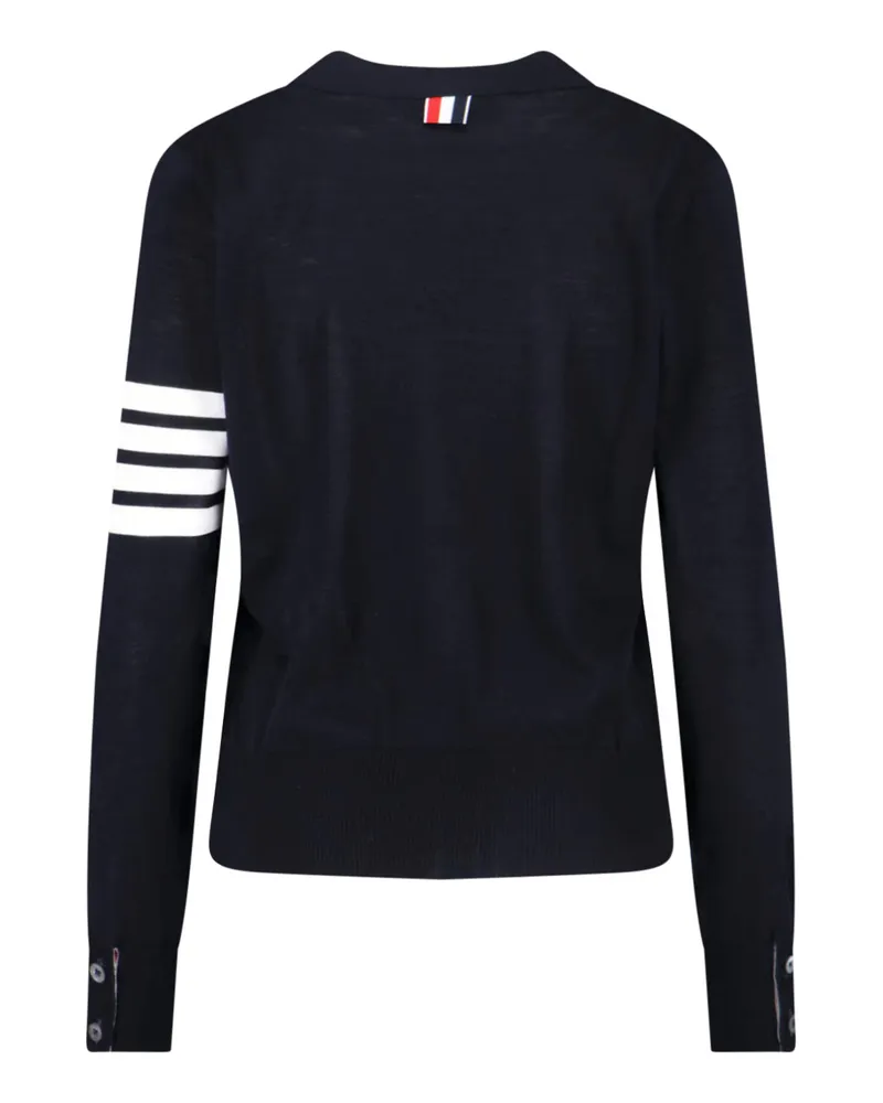 Thom Browne Women's Sweaters Blue Virgin Wool Navy