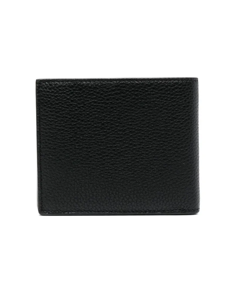 Tom Ford Men's Bi-Fold Wallet Black Calf Leather & Cardholders Black