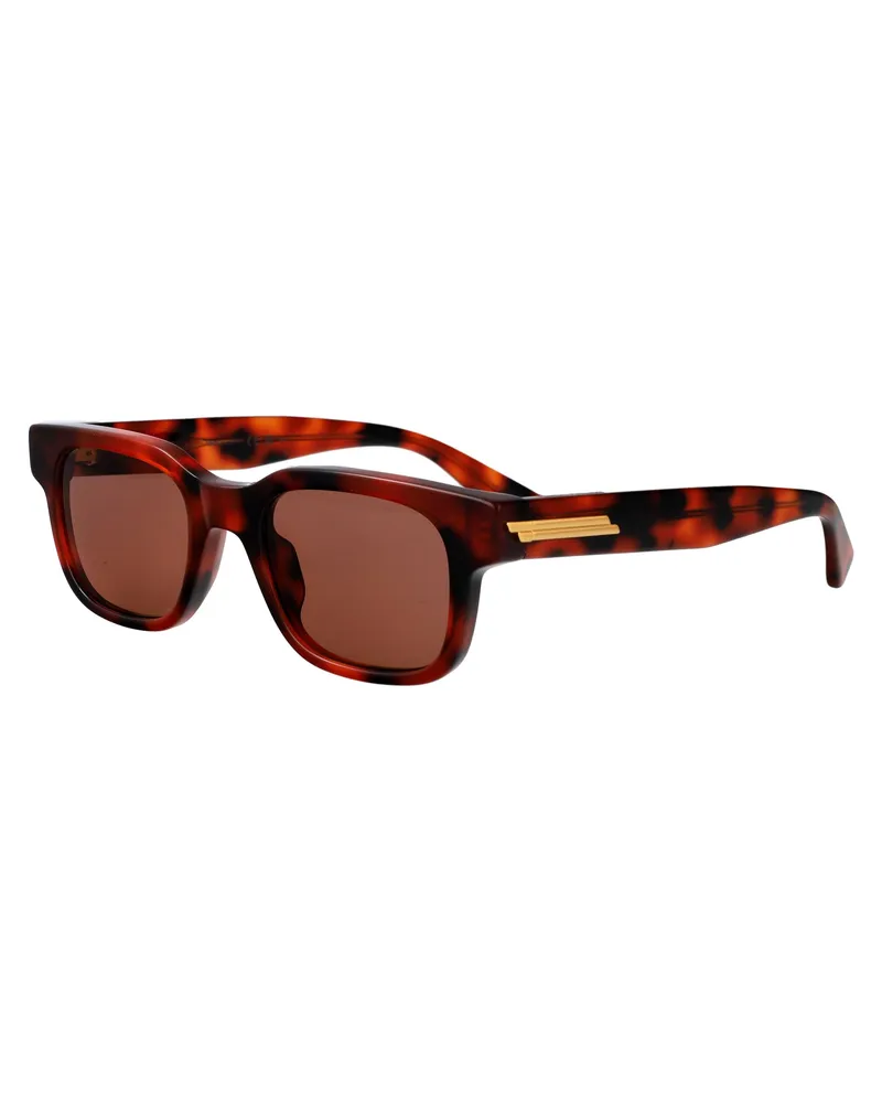 Bottega Veneta Men's Sunglasses Havana Red Acetate Havana-Havana-Red Havana/havana/red Tortoiseshell