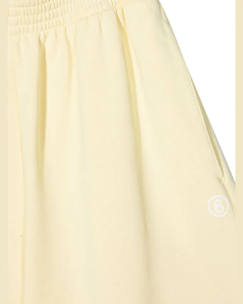 Maison Margiela Cotton Shorts — Yellow Yellow