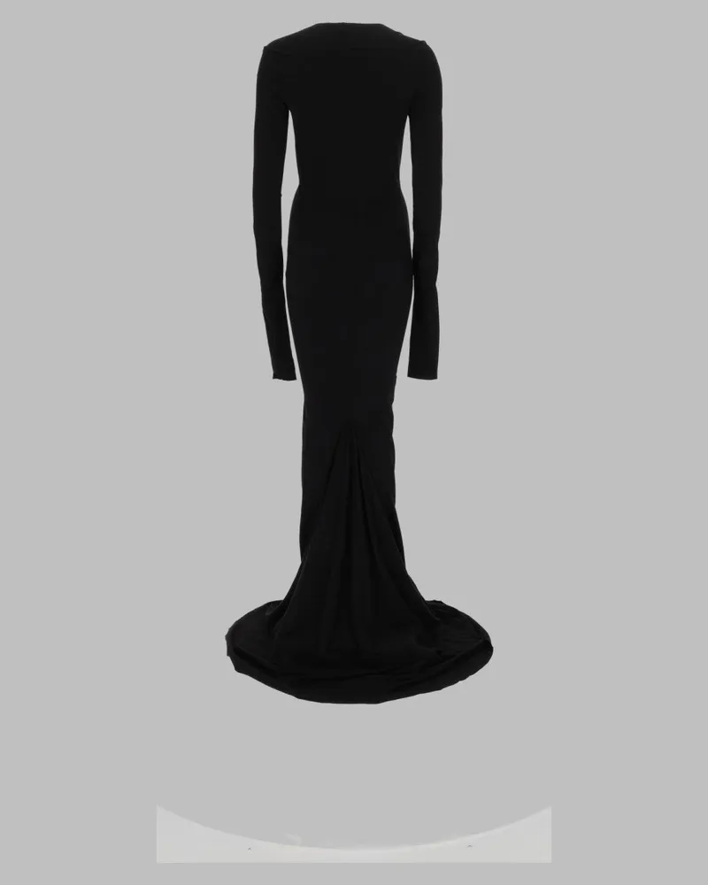 DRKSHDW by Rick Owens Edfu Gown — Black Black