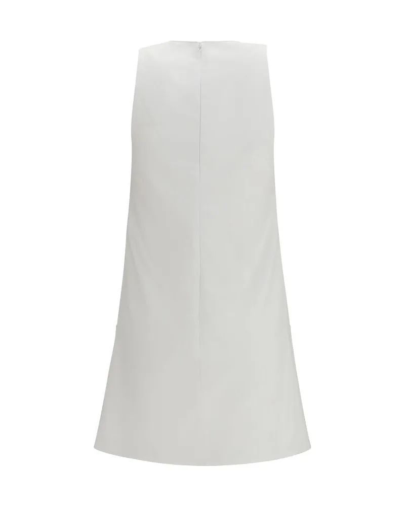 Courrèges Women's White Cotton Casual Dress White