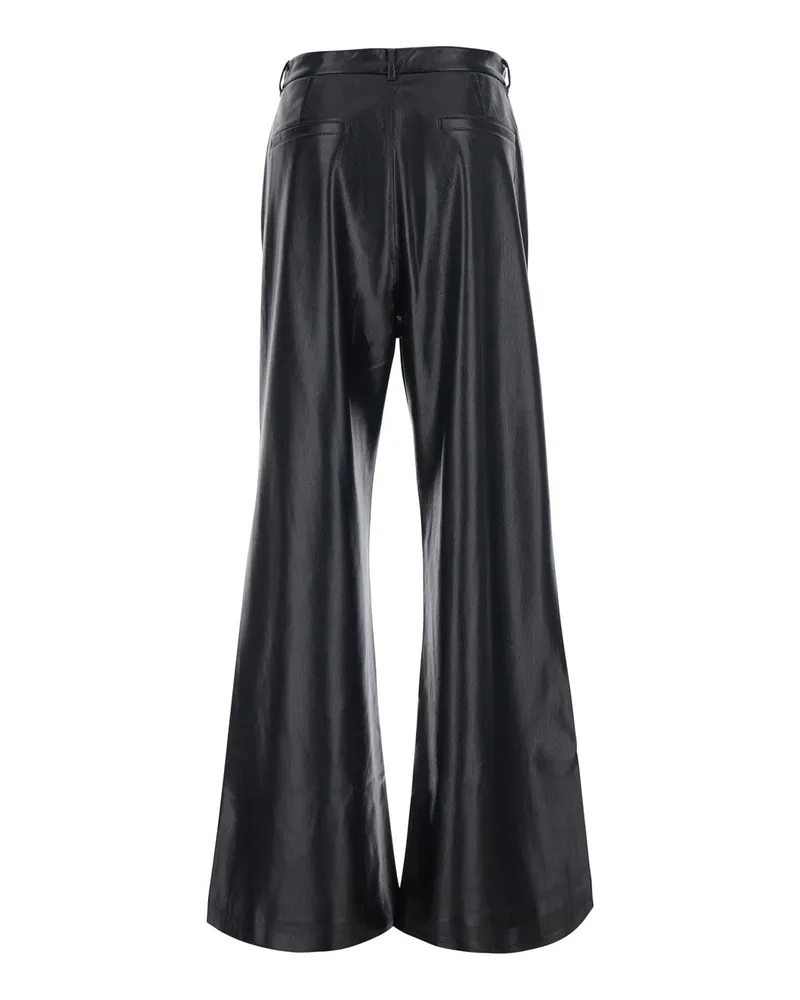 ANDAMANE Women's Trousers Sasha Boyfriend Black Polyester Black