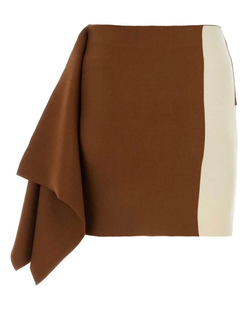 Fendi Women's Multicolor Wool Mini Skirt Multimattone Exterior: Gonne Multicolor