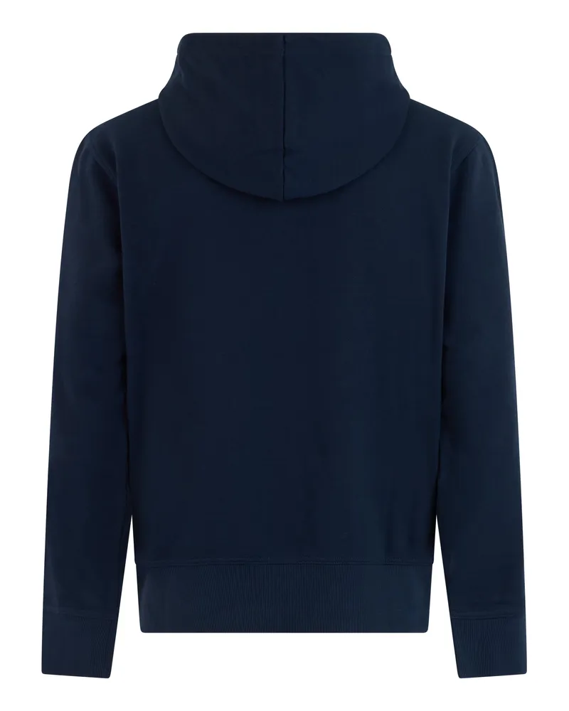 HUGO BOSS Men's Cotton Hoodie Dark Blue Jumpers Sweater Navy