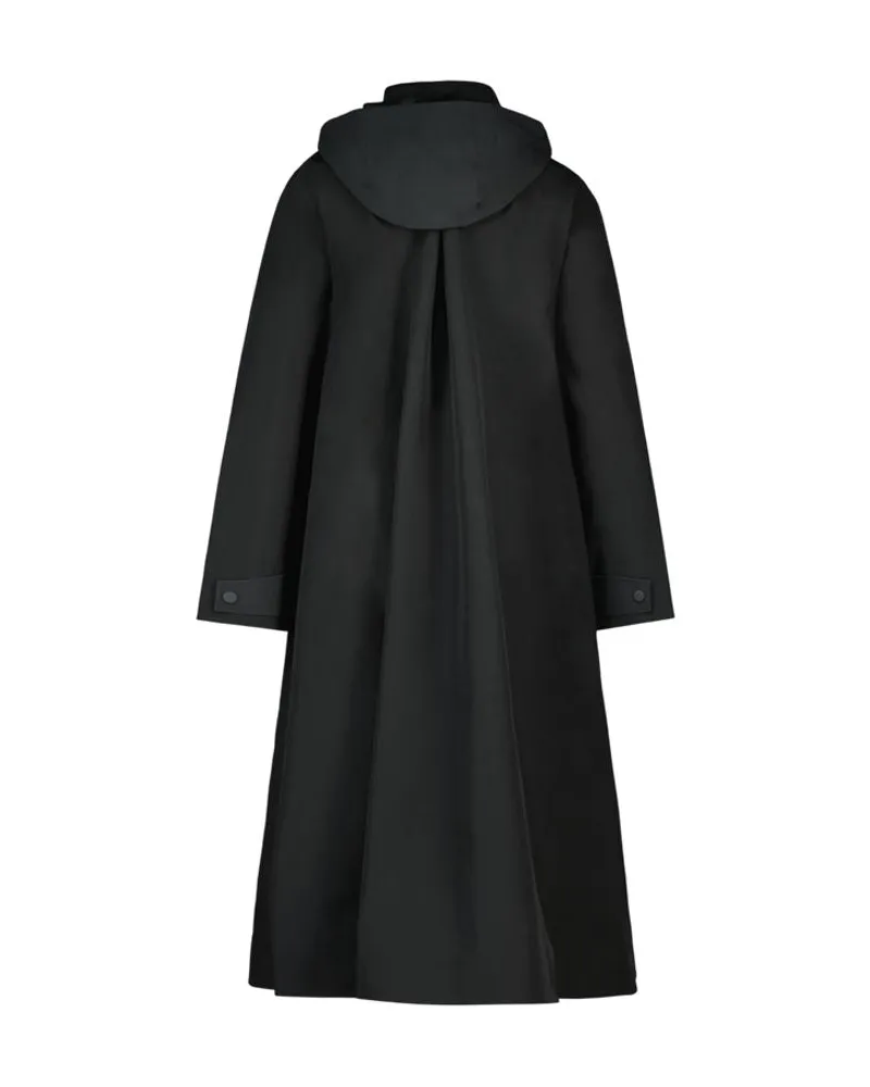 RAINS Unisex Suva Softshell A Line W Jacket W3t2 -  Synthetic Black Ready-To-Wear Black