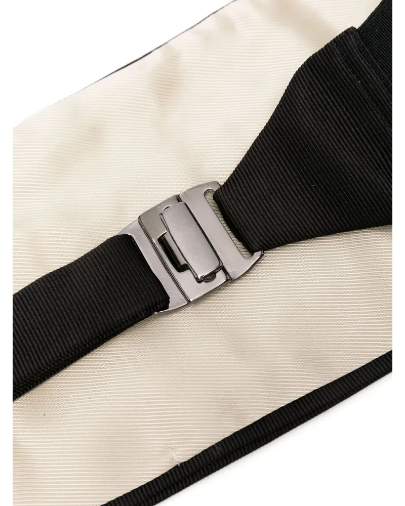 Tom Ford Men Cummerbund Black Silk Accessory Black