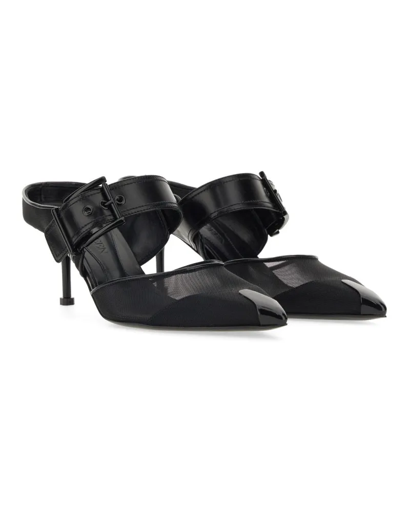 Alexander McQueen Punk Sandal — Black Black