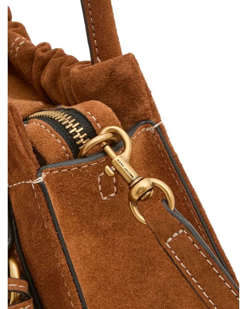 Marc Jacobs Women's Shoulder Bag Copper Suede - Shoulder-Bags Brown