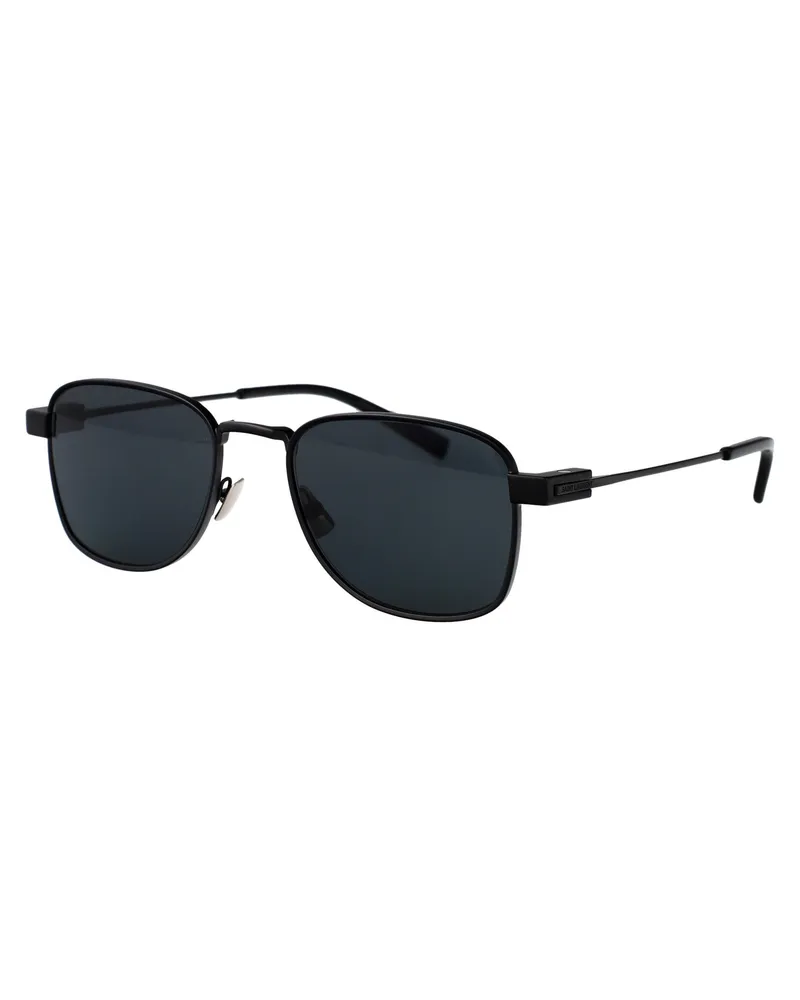 Saint Laurent Men's Sunglasses Sl741 Black Metal Black-Black-Black Black/black/black Black