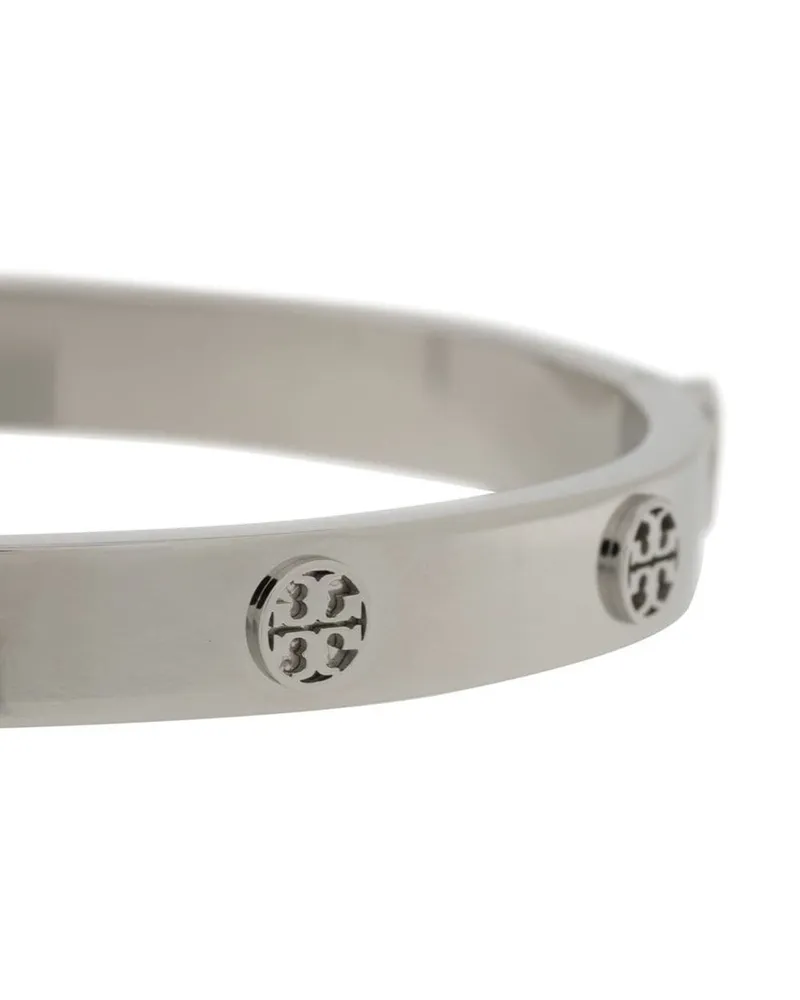 Tory Burch Women's Bracelet Stainless Steel Metallic Bracelets Silver