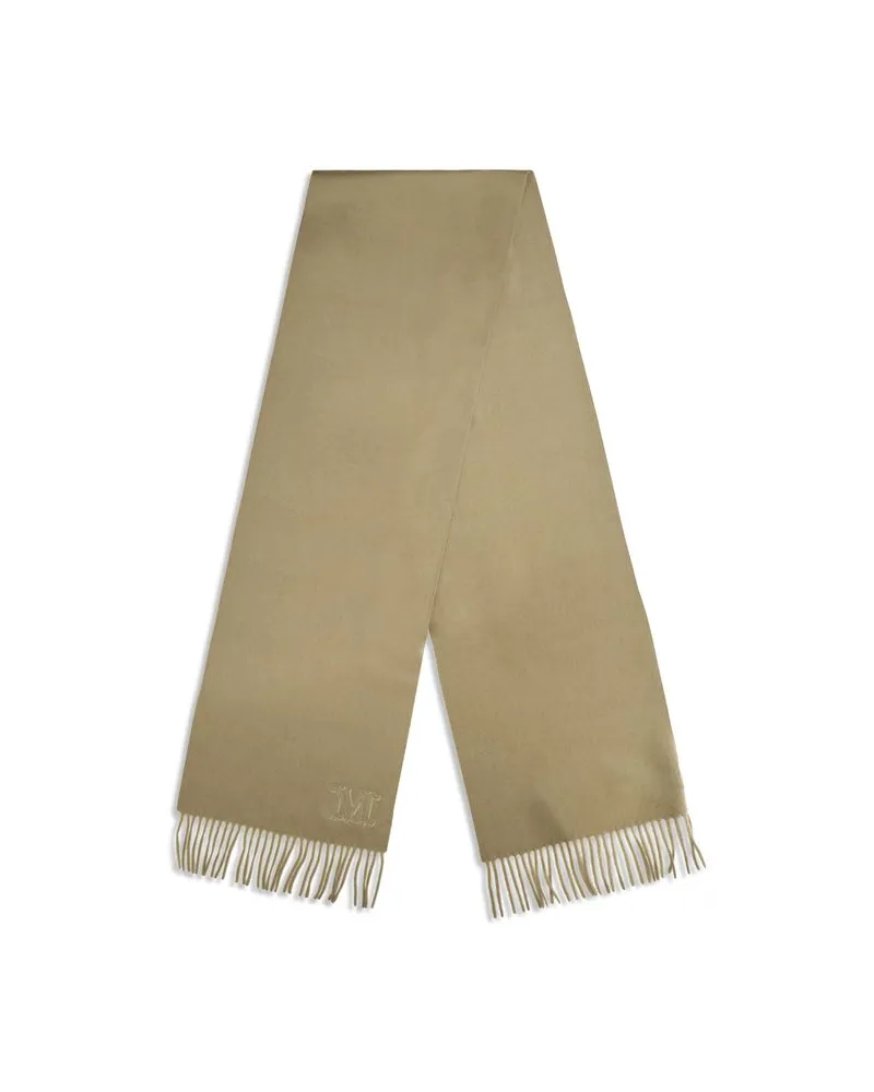 Max Mara Women's Beige Cashmere Scarf Beige