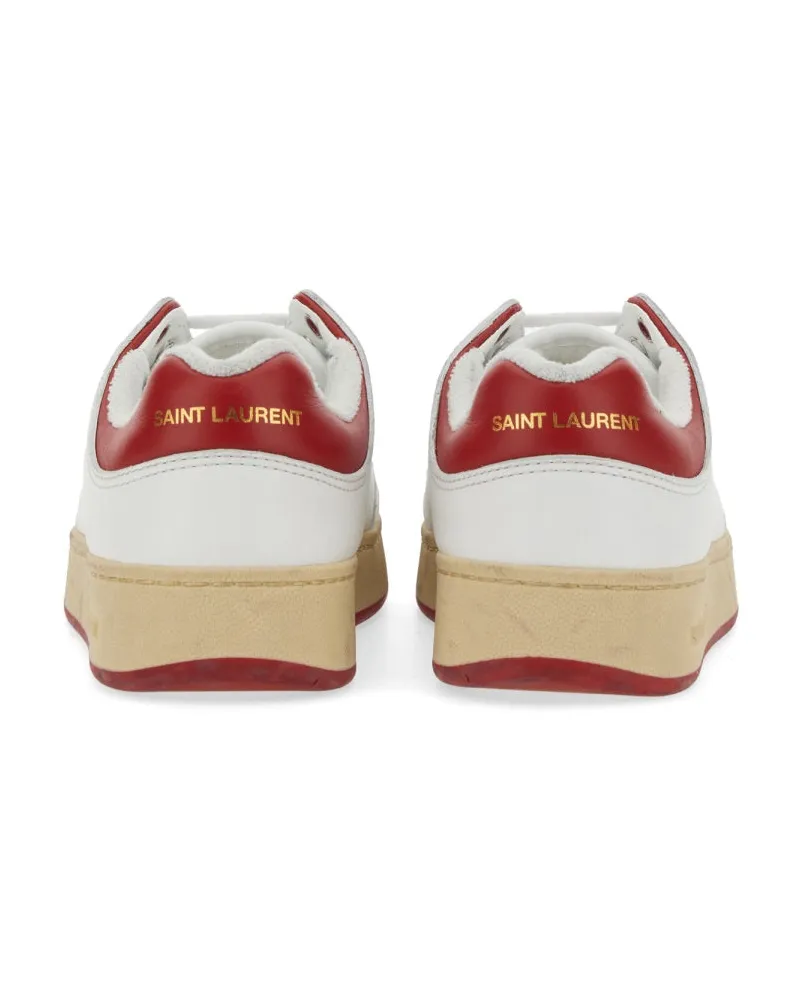 Saint Laurent Domesticated Calf Leather Sneakers — Multicolor Multicolor