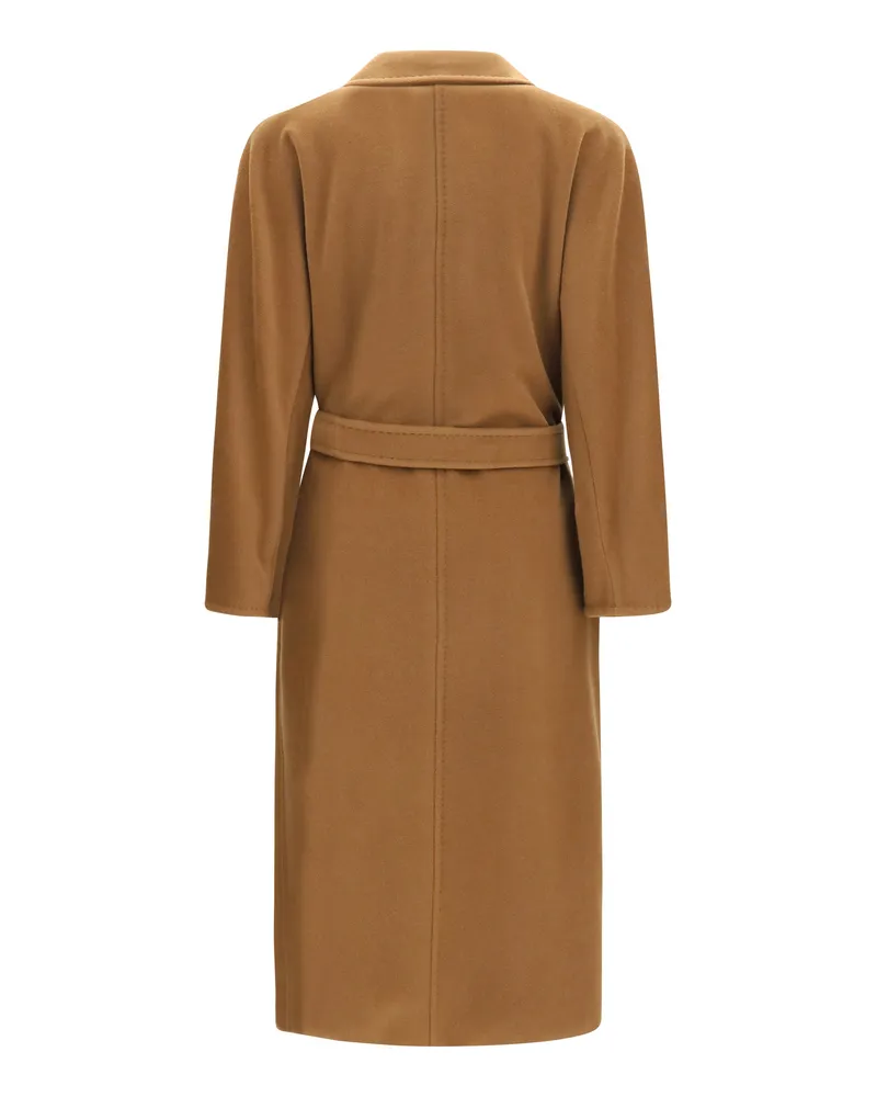 Max Mara Women's 101801 Madame Coat Tabacco 