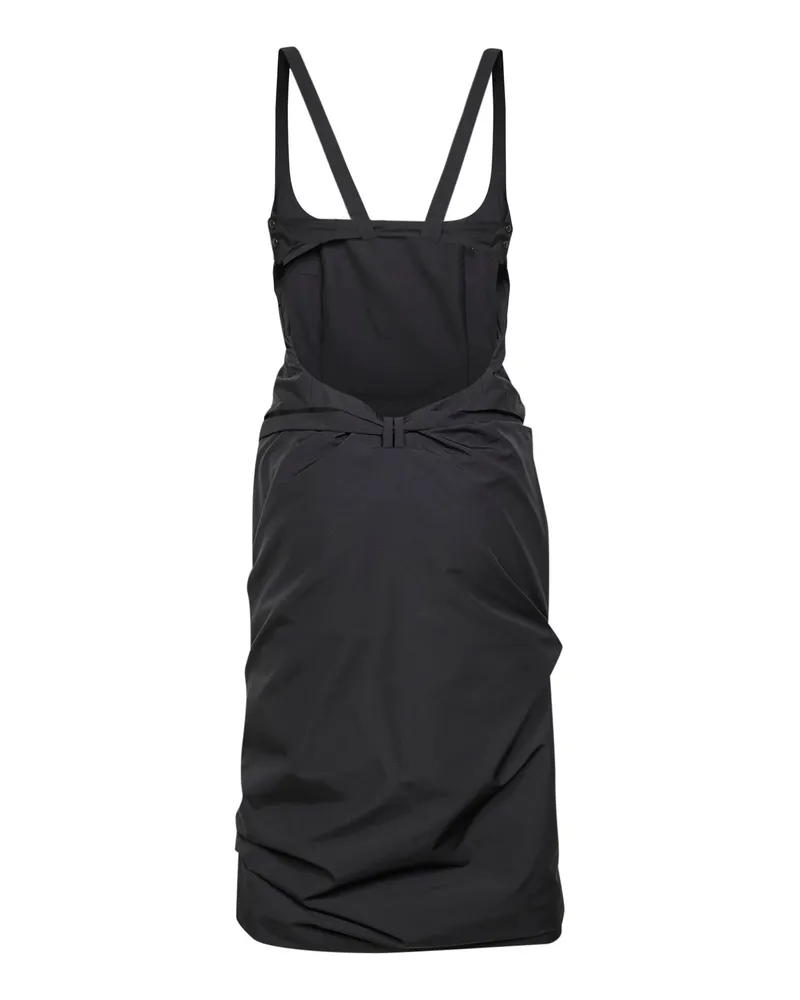 Diesel Women's Taffeta D-Sanat Dress Black Polyester Black