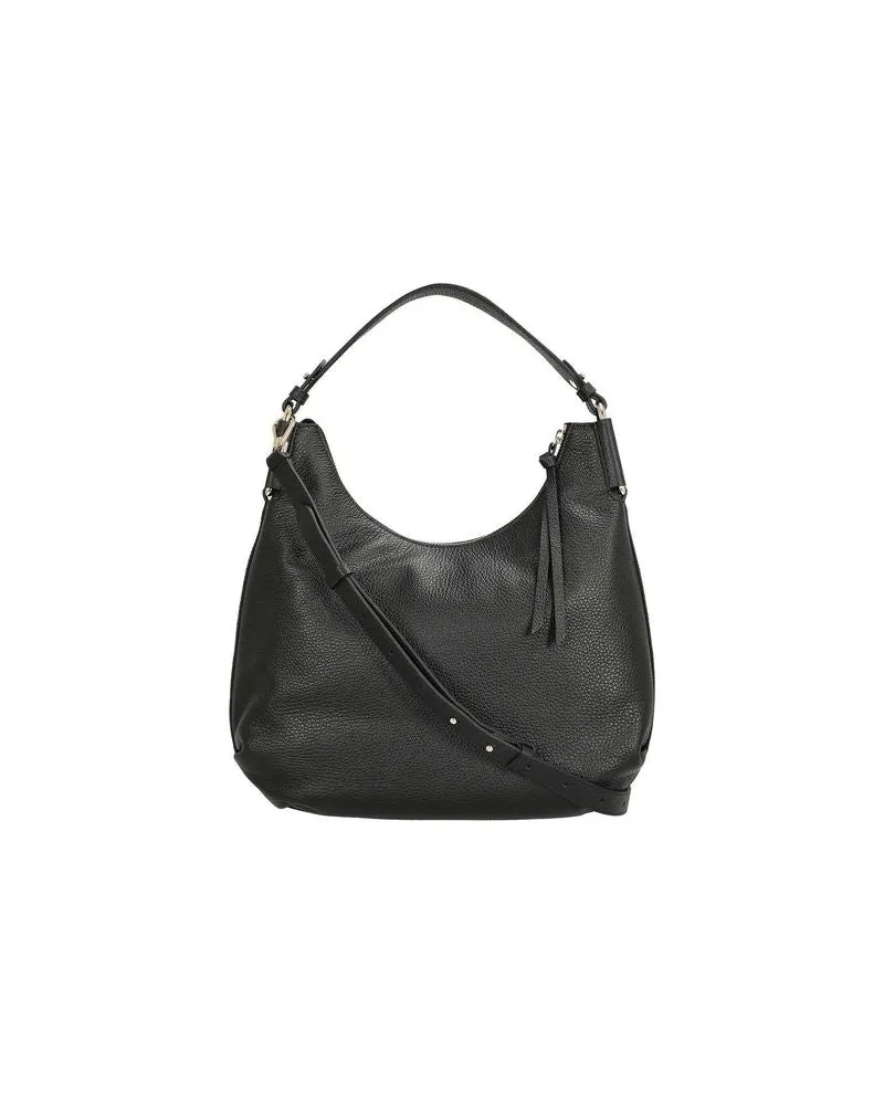 Coccinelle Women's Handbag Black Cowhide Black