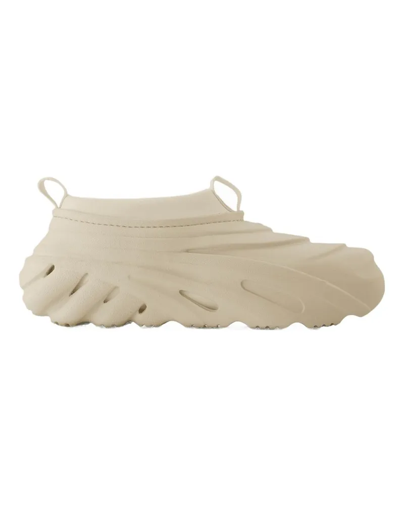 Crocs Men's Echo Storm Sneakers -  Synthetic Neutral Shoes Beige
