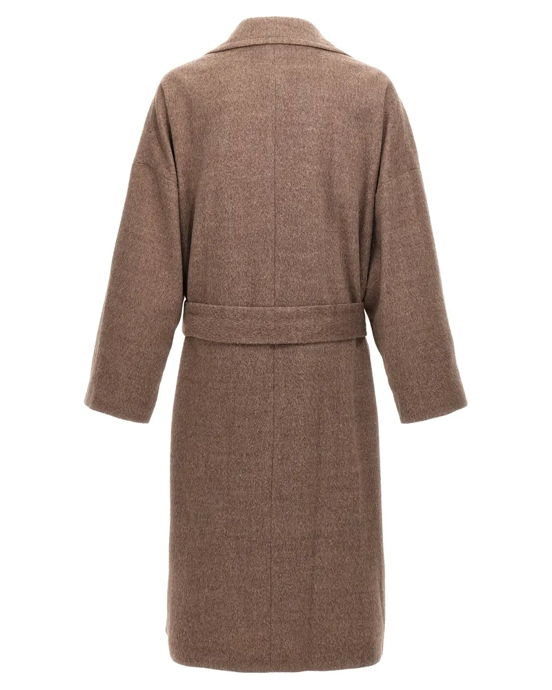 Etro Men Beige Wool Coat Clothing Beige