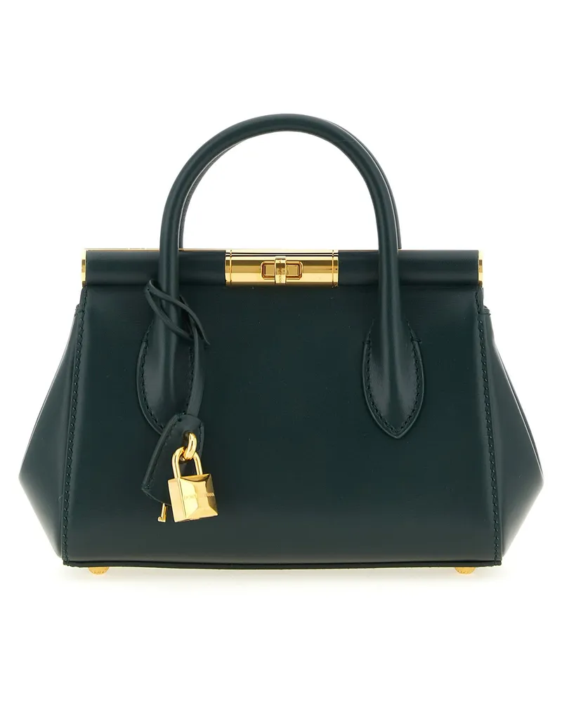 Dolce & Gabbana Marlene Top Handle Bag — Green Green