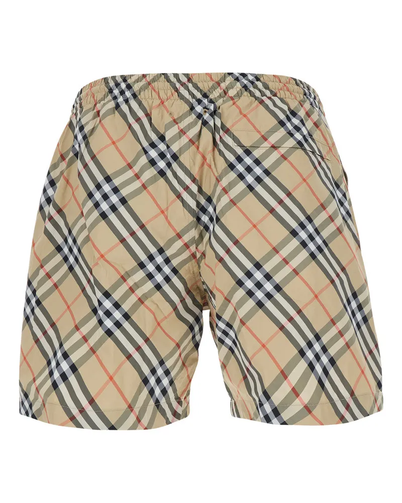 Burberry Mens Swim Shorts Beige Polyamide Beachwear Sea Clothing Beige