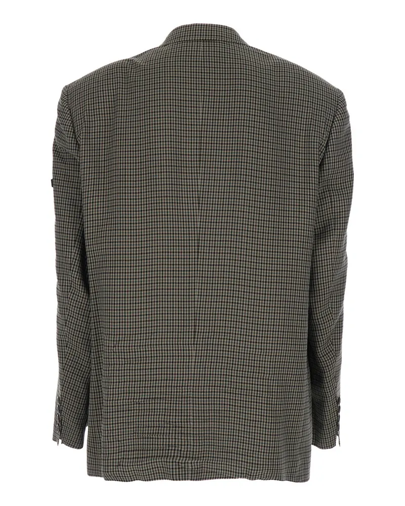 Balenciaga Men's Jacket, Brown Lyocell Blazers Brown
