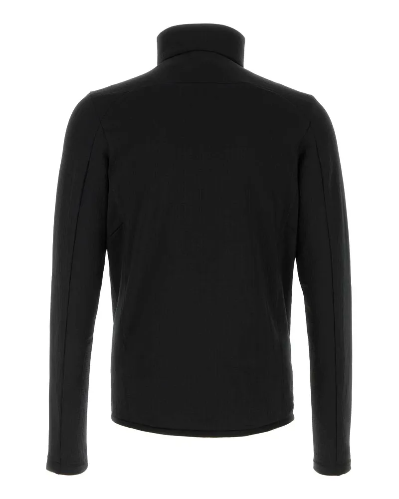 Prada Men's Black Stretch Pile Sweatshirt Nero Exterior: Polyester Elastane Felpe Black