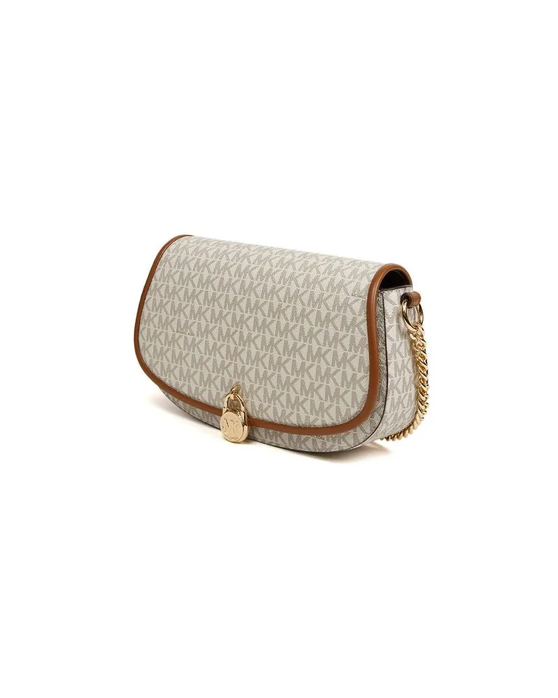 Michael Kors Women's Crossbody Bag Vanilla Leather | Polyurethane Crossbody-bags Beige