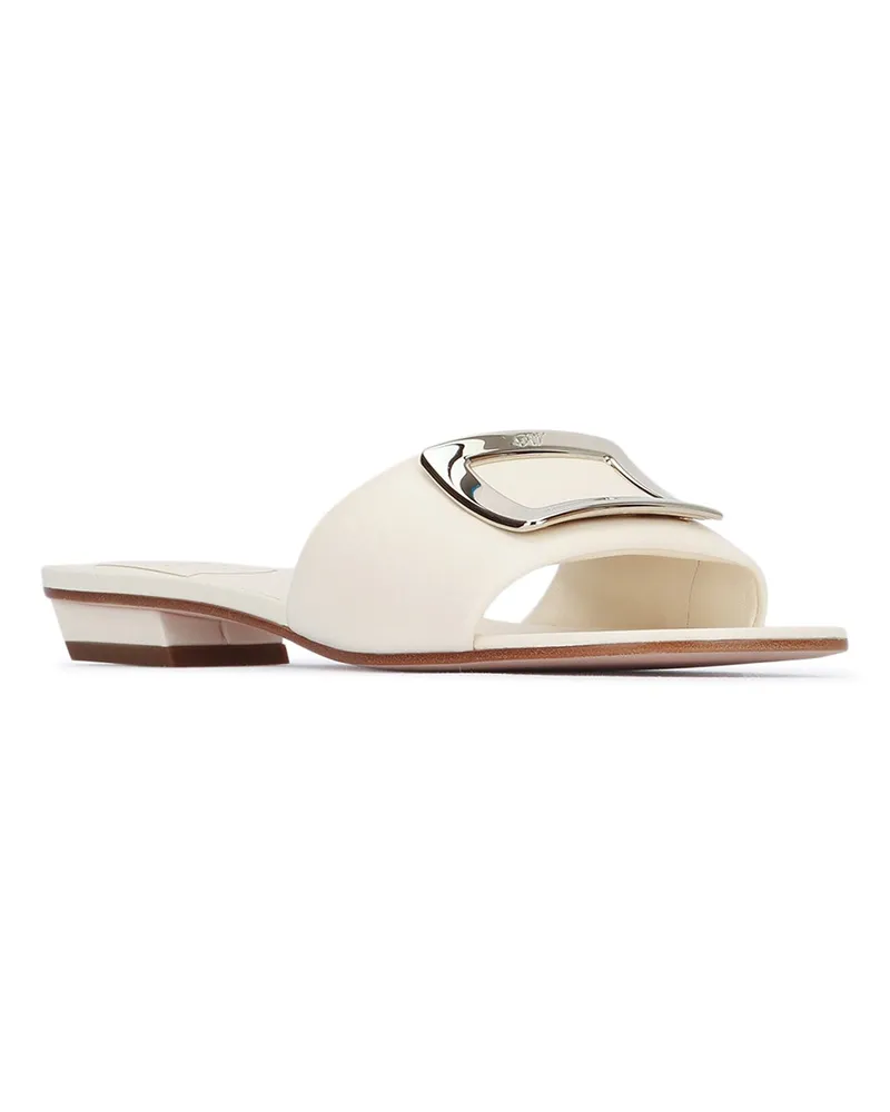 Roger Vivier Women's Padded Mule 20 Cire Sandali Sandal Beige