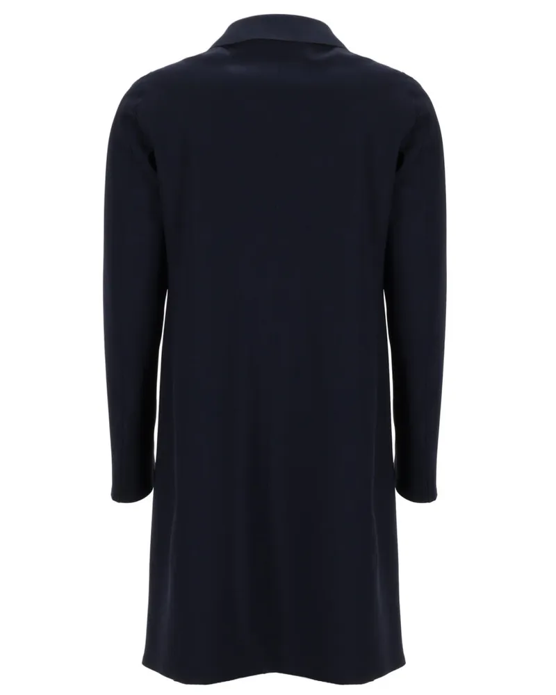 Herno Polyamide Elastane Raincoat — Blue Blue