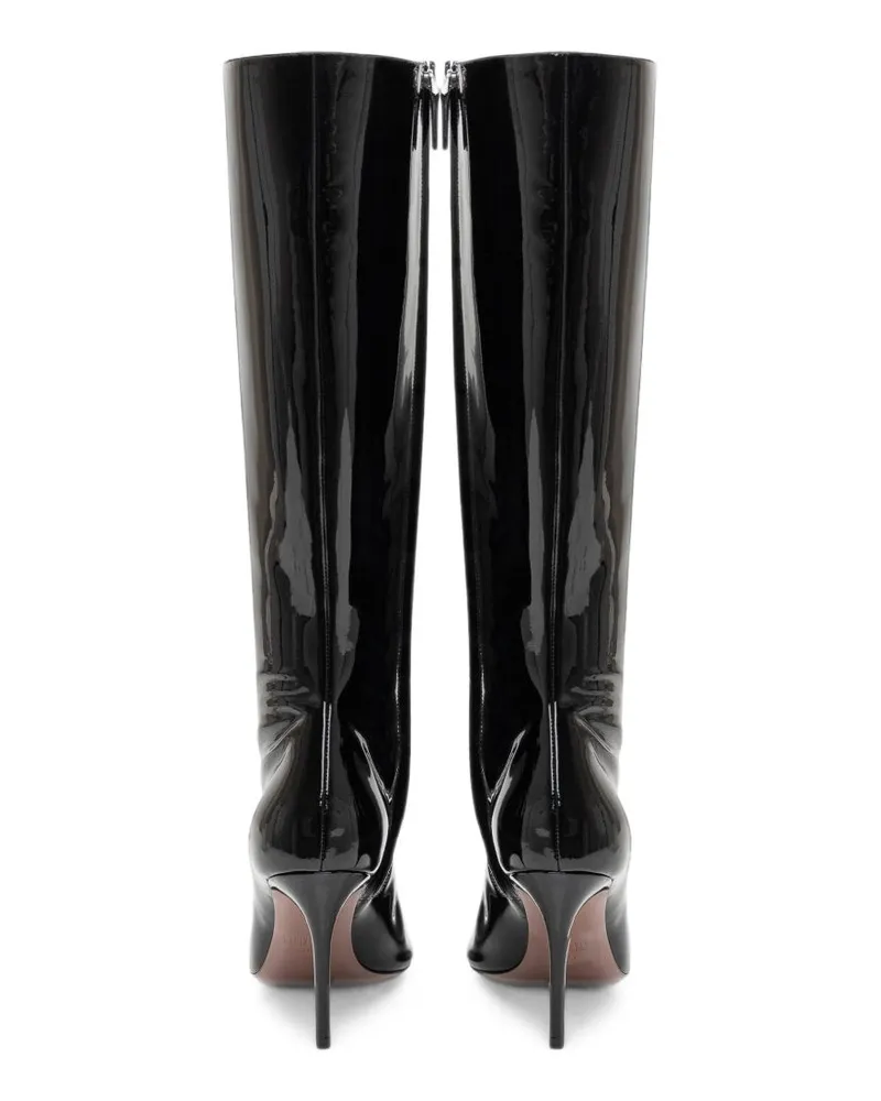 Paris Texas Patent Leather Boot — Black Black